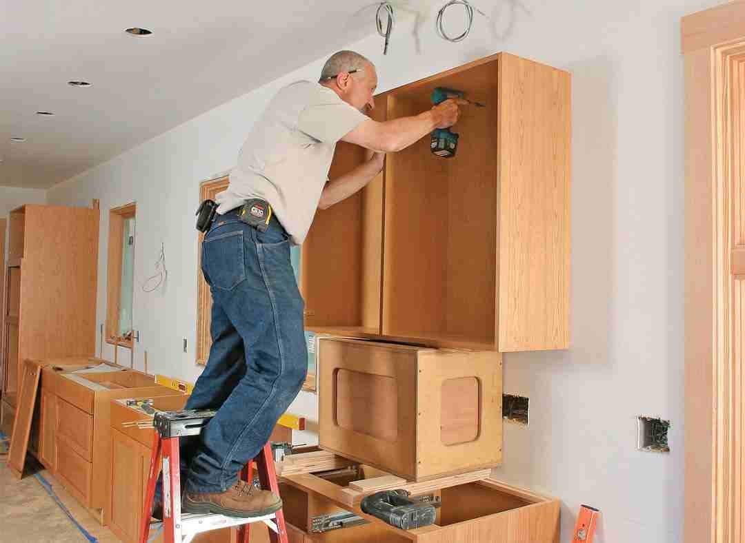 cabinet installation