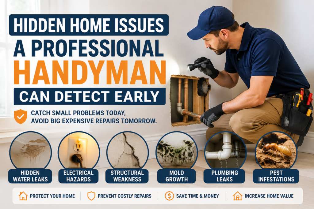 Hidden Home Problems a Handyman Can Detect Early